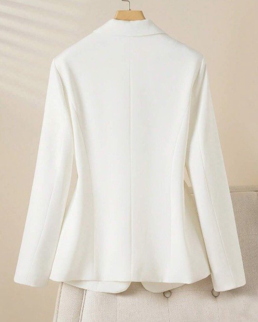 Elegant And Fashionable Solid Color Women's Blazer