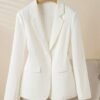 Elegant And Fashionable Solid Color Women's Blazer